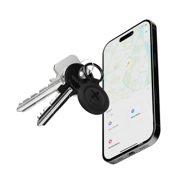 Water - resistant TravelTag - 3 Pack - Charcoal Black - Xtorm NL